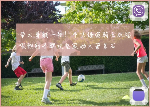 带大哥躺一把！申京锤爆骑士双塔喂饱射手群攻坚策动火箭基石